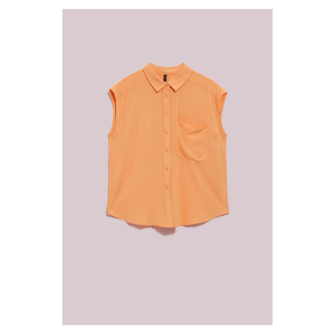 WOMEN'S SHIRT L-KO-4053 PEACH Moodo