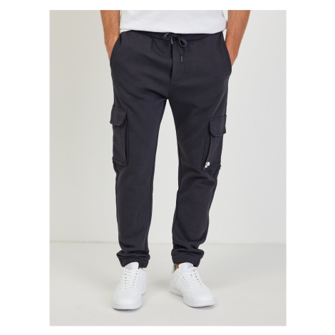 Dark gray men's sweatpants with pockets Tom Tailor Denim - Men