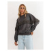 Anthracite sweatshirt with tassels Cocomore