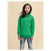 Green children's sweatshirt Classic kangaroo Fruit of the Loom