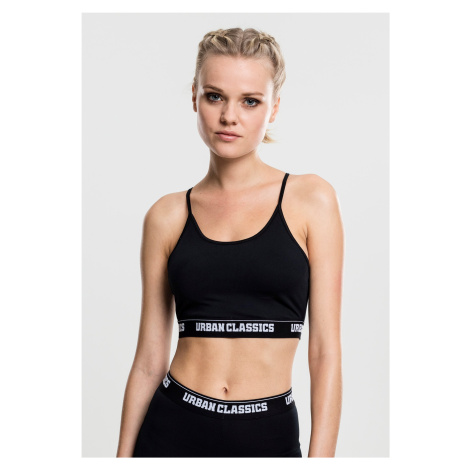 Women's sports bra black Urban Classics