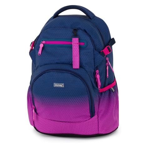 Oxybag Študentský batoh OXY Ombre Purple- blue