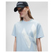 Tričko Karl Lagerfeld Unisex Big Kl Logo T-Shirt Modrá