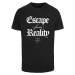 Men's T-shirt Escape From Reality black