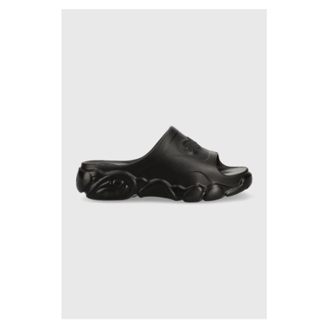 Šľapky Buffalo Cld Slide dámske, čierna farba, na platforme, 1622260