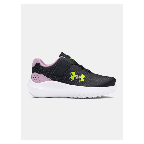 Topánky Under Armour UA GINF Surge 4 AC-BLK