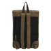 Hide & Stitches Zelený mestský kožený ruksak „Metropolitan“ 11L