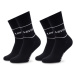 Levi's® Súprava 2 párov vysokých ponožiek unisex 701210567 Čierna