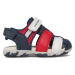 Geox Sandále B Sandal Flaffee Boy B4559B 08515 C0735 M Tmavomodrá