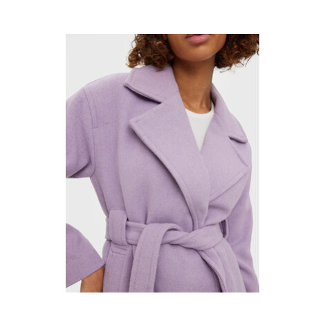 Vero Moda Prechodný kabát Edna 10267445 Fialová Regular Fit