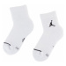 Nike Súprava 3 párov vysokých ponožiek unisex SX5544 100 Biela