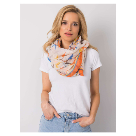 KRÉMOVÁ ŠATKA SO VZOROM VTÁČIKOV AT-CH-TD1173-CREAMY WHITE
