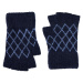 Art Of Polo Woman's Gloves Rk22241 Navy Blue