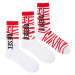 Diesel Ponožky - SKM-RAY-THREEPACK SOCKS biele