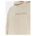 Calvin Klein Mikina Hero Logo K20K205449 Béžová Regular Fit