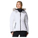 BIELA DÁMSKA ZIMNÁ PREŠÍVANÁ BUNDA COLUMBIA BIRD MOUNTAIN III INSULATED JACKET 2085641100