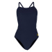 Dámske plavky michael phelps solid mid back navy