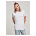 Short T-shirt Turn Up T-shirt white