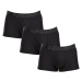 3PACK pánske boxerky Under Armour čierné (1383882 001)