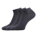 Voxx Metys Unisex športové ponožky - 3 páry BM000001248300119019 tmavo šedá