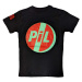 PIL Public Image Ltd tričko Original Logo Čierna