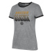 Boston Bruins dámske tričko Letter Ringer grey
