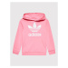 Adidas Mikina Trefoil HK0271 Ružová Regular Fit