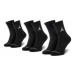 Nike Súprava 3 párov vysokých ponožiek unisex SX5545 013 Čierna