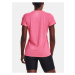 Tmavo ružové športové tričko Under Armour Tech SSV - Twist