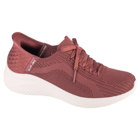 Vínové dámske tenisky Skechers Slip-Ins Ultra Flex 3.0 - Brilliant 149710-BURG