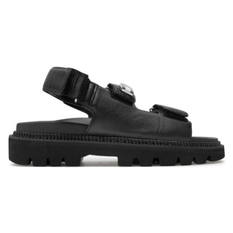 Tommy Jeans Sandále Tjw Fancy Sandal EN0EN02461 Čierna Tommy Hilfiger