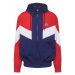 Nike Sportswear Prechodná bunda  biela / červená / námornícka modrá