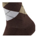 Horka Súprava 3 párov vysokých ponožiek unisex Riding Socks 145450 Hnedá