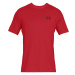 Pánske tréningové tričko s krátkym rukávom UNDER ARMOUR SPORTSTYLE LEFT CHEST SS-RED