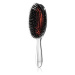 Janeke Chromium Line Air-Cushioned Brush with Bristles and Nylon Reinforcement oválna kefa na vl