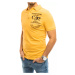 Žlté pánske POLO tričko