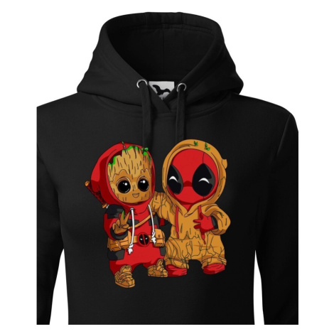 Dámska mikina Deadpool a Groot - super darček
