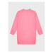 Billieblush Úpletové šaty U12756 Ružová Regular Fit