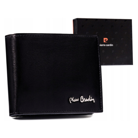 Klasická, elegantná pánska peňaženka z prírodnej kože - Pierre Cardin