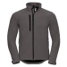 Dark Grey Men's Soft Shell Russell Jacket