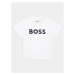 Boss Tričko J05P12 M Biela Regular Fit