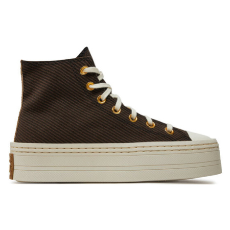 Converse Plátenky Chuck Taylor All Star Modern Lift Platform Corduroy A07203C Hnedá