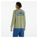 Tričko Patagonia M's L/S P-6 Logo Responsibili-Tee Buckhorn Green