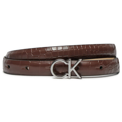 Calvin Klein Dámsky opasok K60K612390 Hnedá