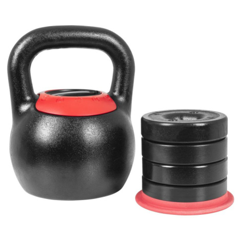 Gorilla Sports kettlebell, nastavitelná hmotnost 8 - 16 kg