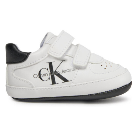 Calvin Klein Jeans Sneakersy V0B4-80715-1433X Biela