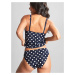 Spodný diel plaviek Swimwear Anya Riva Spot Gather Pánt navy/vanilla SW1456 46