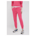 Nohavice Polo Ralph Lauren dámske, ružová farba, jednofarebné