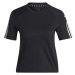 adidas TR-ES COT T Dámske skrátené tričko, čierna, veľkosť