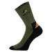 Voxx Tronic Unisex športové ponožky BM000000616400102707 tmavo zelená Old